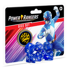 Power Rangers Roleplaying Game - Dice Set (Blue Ranger)